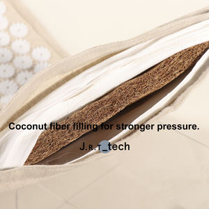 Eco Akupunktur Massage Akustik Shakti 100% Baumwolle Yoga Akupressur Kissen und Ganzkörper Akupressur Matte Massage Entspannung - Product Image 4