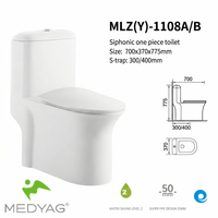 Medyag MLZ-1108 WC monobloc moderne en céramique et porcelaine