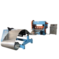 Cizalla punzonadora de alta productividad Máquina de metal expandida de producción de malla metálica equipada con PLC de alta velocidad