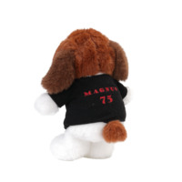 Jouet en peluche pour chien personnalisable OEM ODM en coton PP, chien en peluche portant un t-shirt