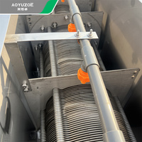 Presse à vis pour le traitement des eaux usées, presse à vis pour la déshydratation des boues, machine de filtration à vis pour la récupération du phosphore dans les exploitations laitières/porcines