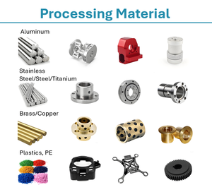 Servicio de Fabricación de Piezas de Precisión Personalizadas en Acero Inoxidable, Aluminio <span class=keywords><strong>y</strong></span> Titanio, Mecanizado CNC, Fresado, Torneado - Product Image 2