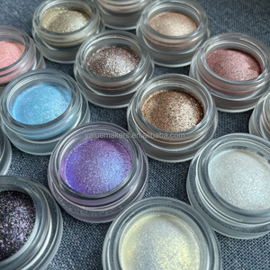Trucco liscio e vellutato senza talco <span class=keywords><strong>ombretti</strong></span> duocromatici <span class=keywords><strong>ombretti</strong></span> color marrone dorato luccicante ombretto crema - Product Image 5