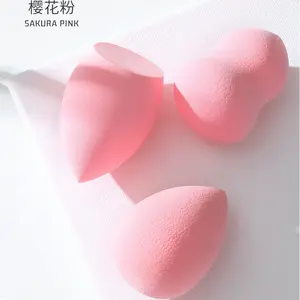 2023 Neuankömmling Günstiger Preis Nicht Latex 5 Stück Set Beauty Sponge Puff Makeup Sponge Blender