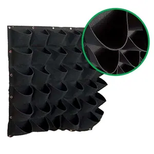 49 TÚI Dọc Vườn Ecofriendly Cảm Thấy 64 Túi Dọc Treo Vườn 72 Túi Hoa Trang Trí Dọc Tường Vườn - Product Image 2