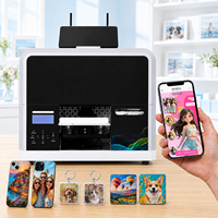 Imprimante UV A5 Facile à Utiliser, Faible Entretien, Prix Usine Abordable, Idéale pour Magasin de Cadeaux, Coques de Téléphone, Balles de Golf, Aimants de Réfrigérateur