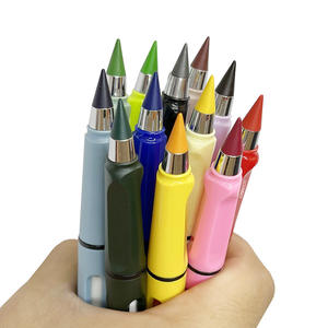 Nouvelle tendance de haute qualité crayon d'écriture réutilisable Kawaii crayons éternels <span class=keywords><strong>dessin</strong></span> animé crayon infini avec <span class=keywords><strong>gomme</strong></span> - Product Image 5