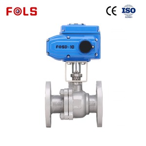 Válvula de Bola con Brida Tipo On/Off DN50 AC220V/DC24V para Agua, Personalizable OEM, Acero Inoxidable 304 - Product Image 2