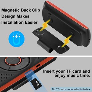 Loa Xe Hơi <span class=keywords><strong>Bluetooth</strong></span> USB Mới Bộ Phụ Kiện Xe Hơi Không Dây Hỗ Trợ Kết Nối 2 Điện Thoại Bộ Thu Nhạc Âm Thanh Cho Điện Thoại Thông Minh - Product Image 3