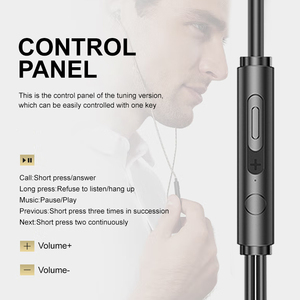 2023 Chất lượng cao trong tai 3.5mm đầu điện thoại trong tai tai nghe Tai nghe có dây - Product Image 4