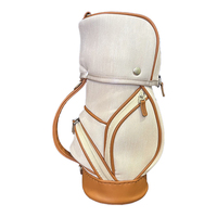Sac isotherme de golf OEM en cuir PU 20L, sac de transport pour boissons, fabricant, logo personnalisé