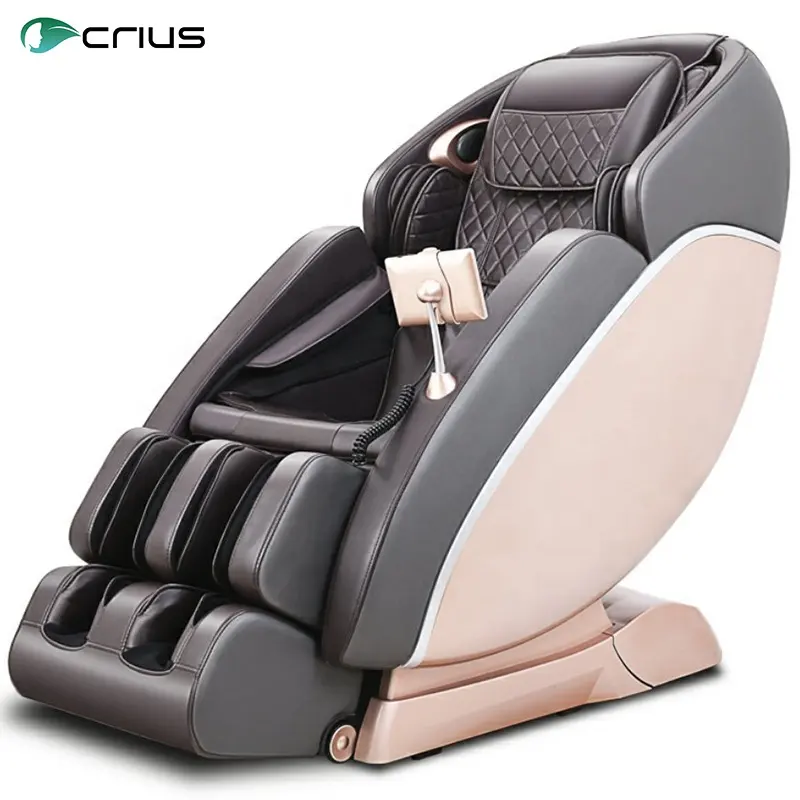 Dossingde cris-fauteuil de massage électrique complet à gravité 4D, équipement de luxe pour tout le corps, pièces détachées, 16 programmes, 8D, bureau