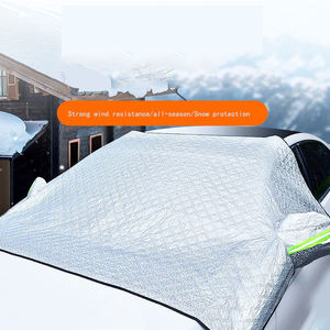 MESOROCK Schwerlast-Halbverkleidung für Autos – Schnee-, Frost-, Sonnen-, Staub- und Wasserfeste Halbverkleidung für alle Jahreszeiten – Wasserdichte Autoabdeckung - Product Image 2