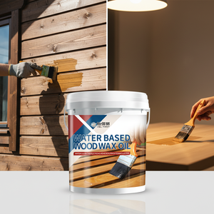 <span class=keywords><strong>Vernis</strong></span> pour sols en bois de haute qualité à base d'eau, sain, imperméable pour intérieur et extérieur, revêtement à l'huile de cire anti-corrosion - Product Image 1