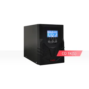 1000VA 1KVA sıfır aktarım süresi kesintisiz güç sistemi saf sinüs dalga UPS 1KW Online yüksek frekanslı UPS