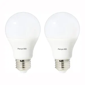 高品质白色发光二极管光源白炽灯泡A60型发光二极管灯泡A60 E27灯泡