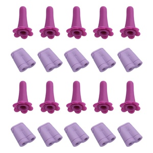 Protège-aiguilles en caoutchouc souple antidérapants pour accessoires de tricot - Product Image 5