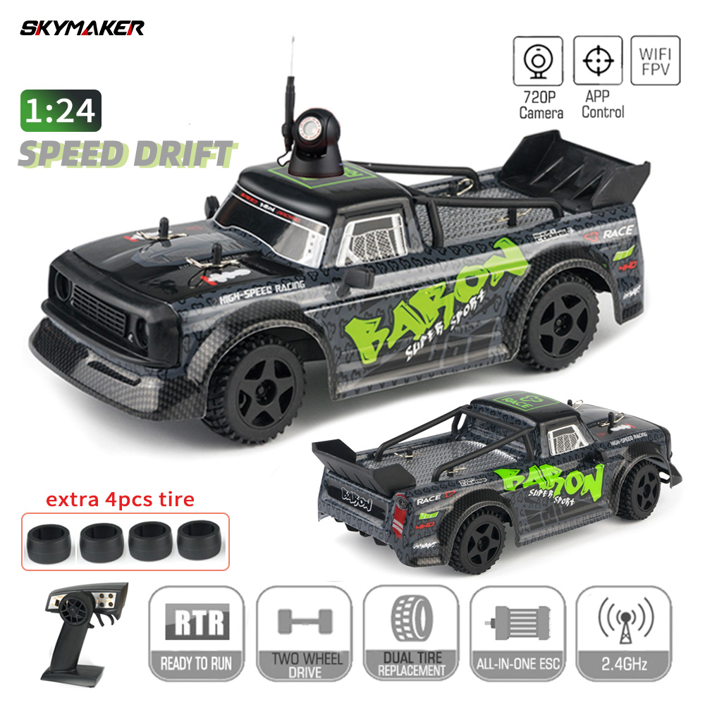 Wltoys K989 RC Car - High Speed, LED Lights, 4WD Drift