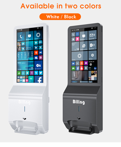 Wall Mounted Auto Sanitizing and Kiosk <strong>Advertising</strong> Screens <strong>Hand</strong> Sanitizer <strong>Display</strong> - Product Image 5