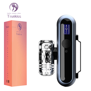 Mannelijke Intelligente Masturbatie Cup Volwassen Geslachtsproduct Met Lcd-Scherm Super Telescopische Trillingskracht Getextureerde Lichaam Masturbator - Product Image 1