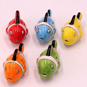 Ocarina Tradizionale in Ceramica Affumicata a 6 Fori, Design Antico, Personalizzabile, Strumento a Fiato per Principianti, Musica Culturale - Product Image 5