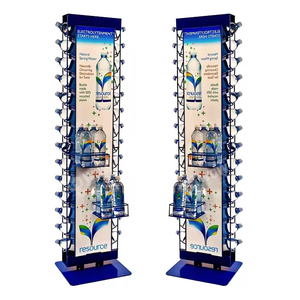 Giá để rượu bằng kim loại đặt sàn, có thể tùy chỉnh, bán chạy, in logo theo yêu cầu cho cửa hàng - Product Image 6