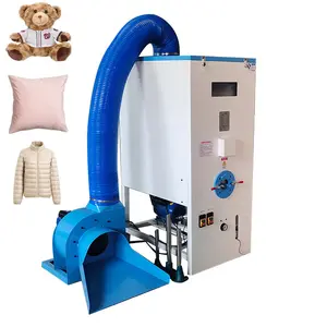 Teddy Bear Stuffing Machine Soft Plush Toy Animal Doll Filling Making Machine with 1 Single Nozzle Pillow Fiiling Machine