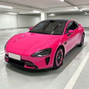 Vinilo Brillante para Envolver Automóviles, Color Morado Brillante que Cambia a Rojo, Película Adhesiva para Carrocería - Product Image 1