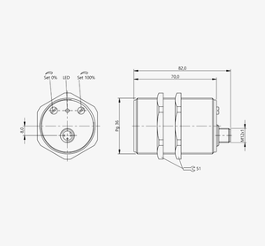เซ็นเซอร์แบบเหนี่ยวนำ B-ALLUFF MKZ-471.19-S4 (BAW003M) ของใหม่และของแท้พร้อมส่ง - Product Image 3