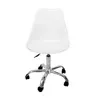 Chaise de bureau ergonomique moderne entièrement inclinable avec appui-tête réglable et fonction pivotante, chaise économique