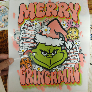 Vente en gros Nouveau vinyle transfert de chaleur Conceptions de Noël prêt à presser Logo <span class=keywords><strong>Film</strong></span> Fer sur autocollant Impression par transfert - Product Image 3