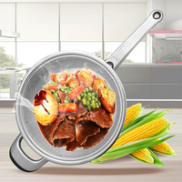 Ensemble de casseroles de cuisine SOLIGE de haute qualité en acier inoxydable, 16 pièces