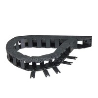 Chaîne porte-câbles flexible en plastique à ouverture interne pour routeur CNC et imprimante 3D