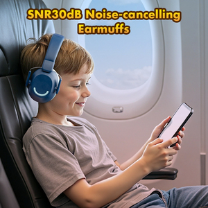 Casque audio pour enfants de haute qualité, réduction de bruit 30SNR, protège-oreilles insonorisés pour bébés, enfants, adolescents, filles et garçons - Product Image 4