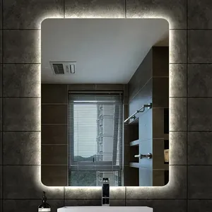Espejo Inteligente Rectangular <span class=keywords><strong>de</strong></span> Estilo Moderno con Pantalla <span class=keywords><strong>de</strong></span> Tiempo, Espejo LED para <span class=keywords><strong>Baño</strong></span> con Luz para Hogar y Hotel - Product Image 3
