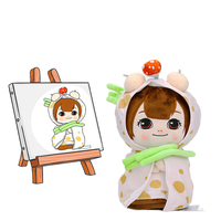 Fabricant de jouets en peluche personnalisés en coton PP brodé, fabrication de poupées en peluche à partir de dessins, fabricant de mascottes d'anime OEM, création de personnages en peluche à partir de croquis