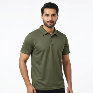 Camiseta de Hombre de Alta Calidad, Camiseta Polo de Manga Corta para Hombre, Camiseta de Verano con Parches, Ropa para Hombre - Product Image 1