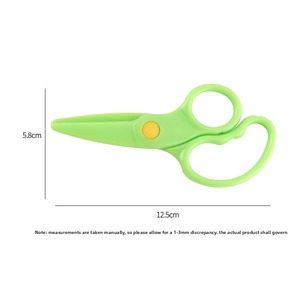 Kids Safety <b>Scissors</b> for <b>Toddlers</b> Preschool Plastic Craft <b>Scissors</b> with Rounded Tips for Children School Art Supplies - Product Image 5