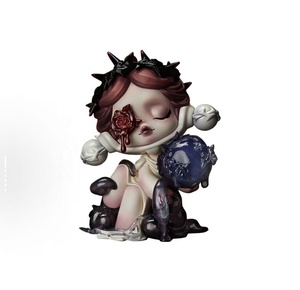 POP MART Skullpanda PVC Blind Box Saint-Valentin Édition Limitée Lover Elevator Figurine à collectionner portable Idée cadeau - Product Image 1