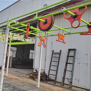 <span class=keywords><strong>American</strong></span> Spartan Indoor <span class=keywords><strong>Ninja</strong></span> Parkour Obstacle Course Cadre d'entraînement physique pour enfants Truss Equipment Fun Mazes - Product Image 4