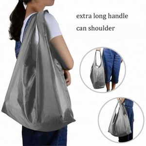 Sac de courses pliable en polyester lavable, réutilisable, vierge, prix de gros Chine - Product Image 2