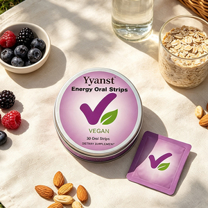 Bandes Orales Énergie Naturelle 30 Pièces – Complément Alimentaire Végétalien à Action Rapide pour Stimuler la Concentration et l'Énergie Instantanée – Vente en Gros OEM - Product Image 6