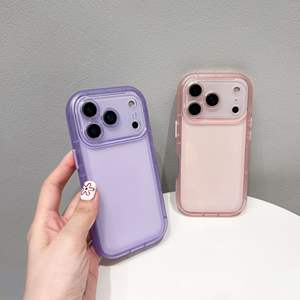 Funda Compatible con iPhone 17PM para Chicas Curvy, Funda Protectora Simple para Apple 16PM y 15Pro Max con Botones Independientes - Product Image 3
