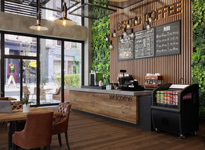 Lấy và đi thiết kế dọc bánh tủ lạnh tủ lạnh tủ trưng bày mở máy làm lạnh - Product Image 5