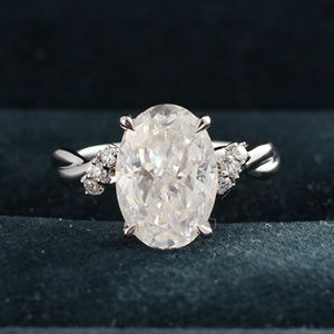 טבעות נישואין צבעוניות משובצות יהלומים מתוצרת מיי-יי הסינית, זהב 9/10/14/18 קראט, טבעת מוסאנייט בהתאמה אישית במחיר מפעל - Product Image 4