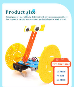 Kit Educativo di Ingegneria Scientifica Robotica STEAM per Bambini, Auto Bilanciante a Due Ruote Fai-da-Te - Product Image 5