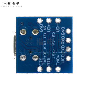 Módulo convertidor Ch340E Mini USB a TTL, fuente de alimentación Micro USB, placa de interfaz serie TTL - Product Image 2