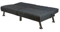 Canapé-lit pliable en tissu moderne et abordable pour salon, assemblage facile KD, garantie 1 an