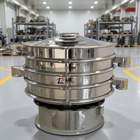 Zhongren Industrielle Edelstahl 304 Vibrationssiebmaschine Lebensmittelpulver-Klassifizierung Automatisches Vibrationssieb