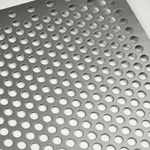 1.4mm Stainless Steel Punched Perforated Plate Metal Screen Sheet Panel